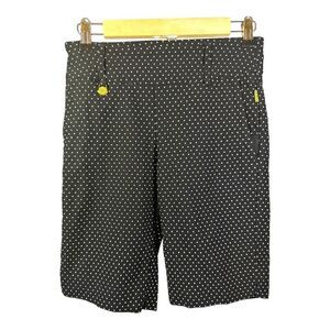 SWING CONTROL Women’s 10” Polka Dot Golf Shorts Black/White Size 4